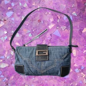 Vintage Guess denim shoulder bag